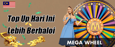 Bonus Selamat Datang 100% Mega promotion